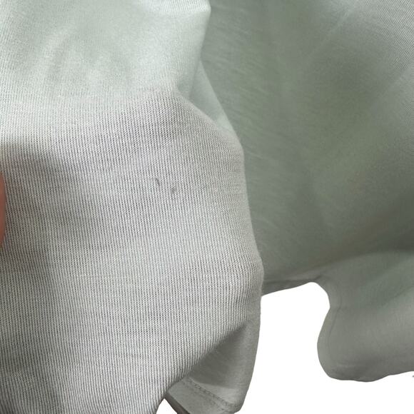 Versona Knit Blouse Light Green XS Long Sleeve Basic Everyday Casual Normcore - Picture 4 of 5